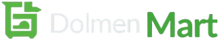 Dolmen Mart logo on a white background